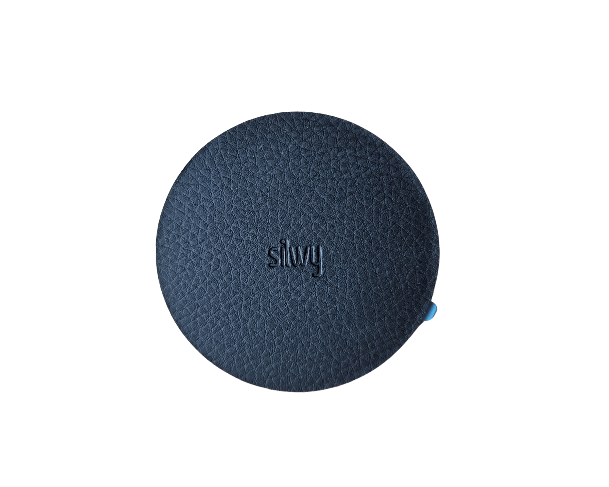 Metall-Pad mit edlem Leder-Look