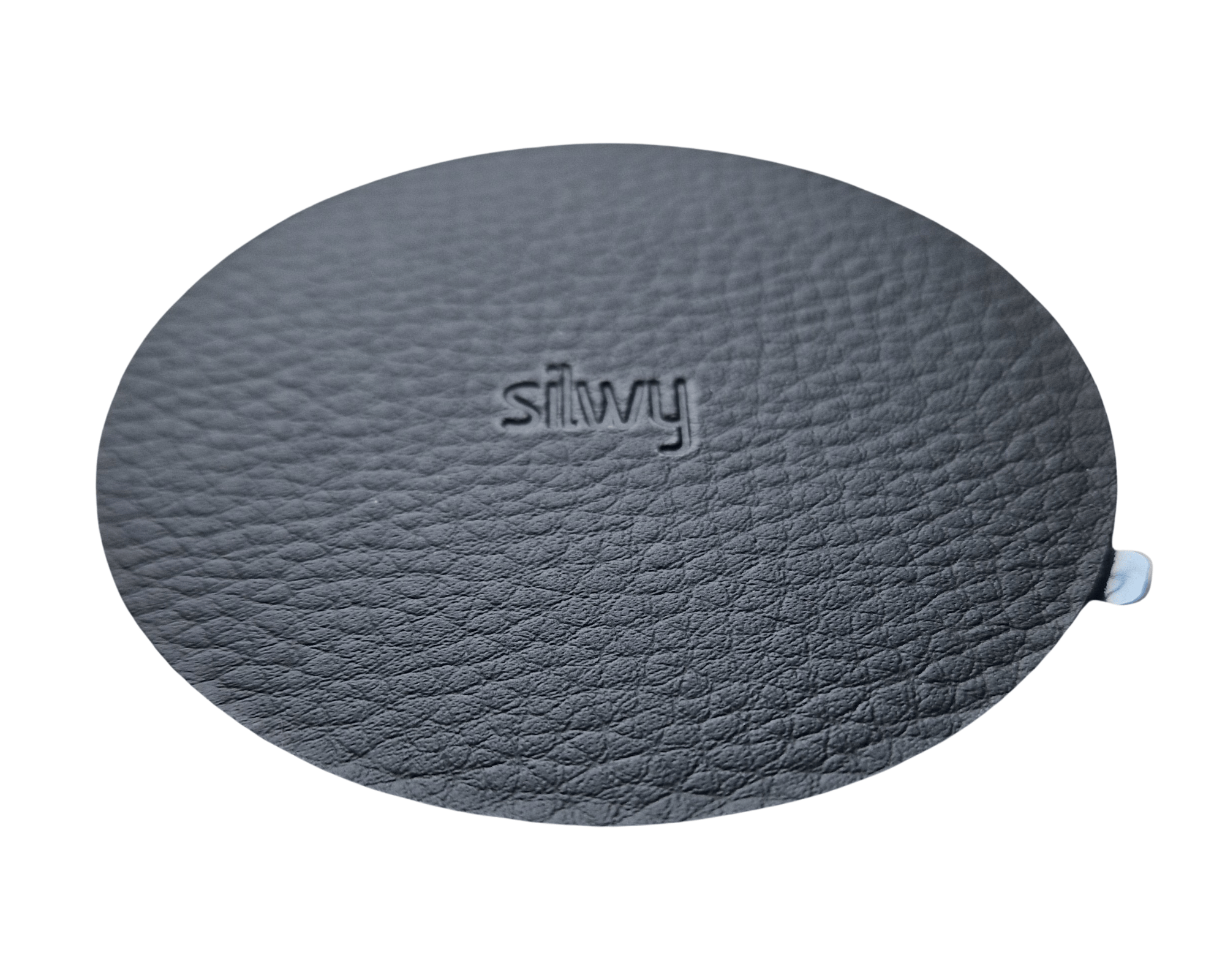 Metall-Pad mit edlem Leder-Look