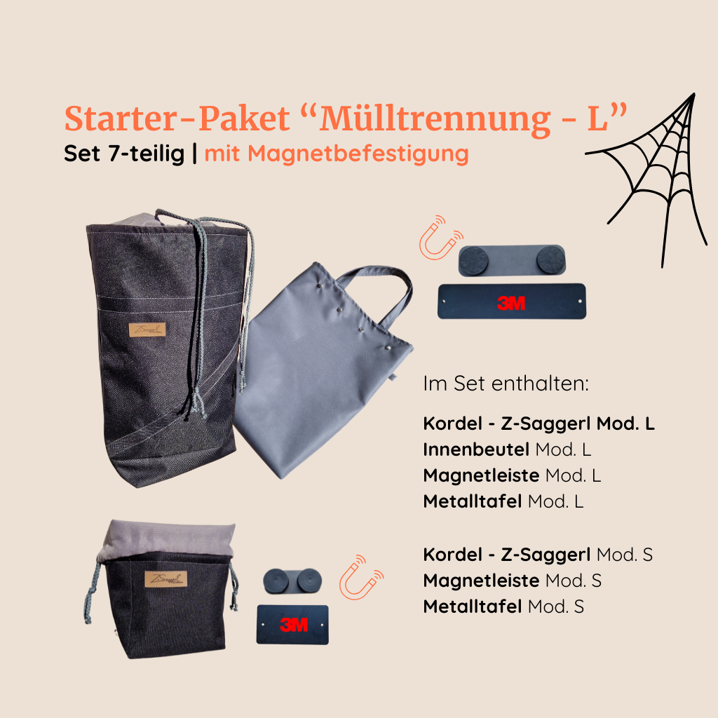 Dein Starter-Kit mit Magnetbefestigung (7-teilig)