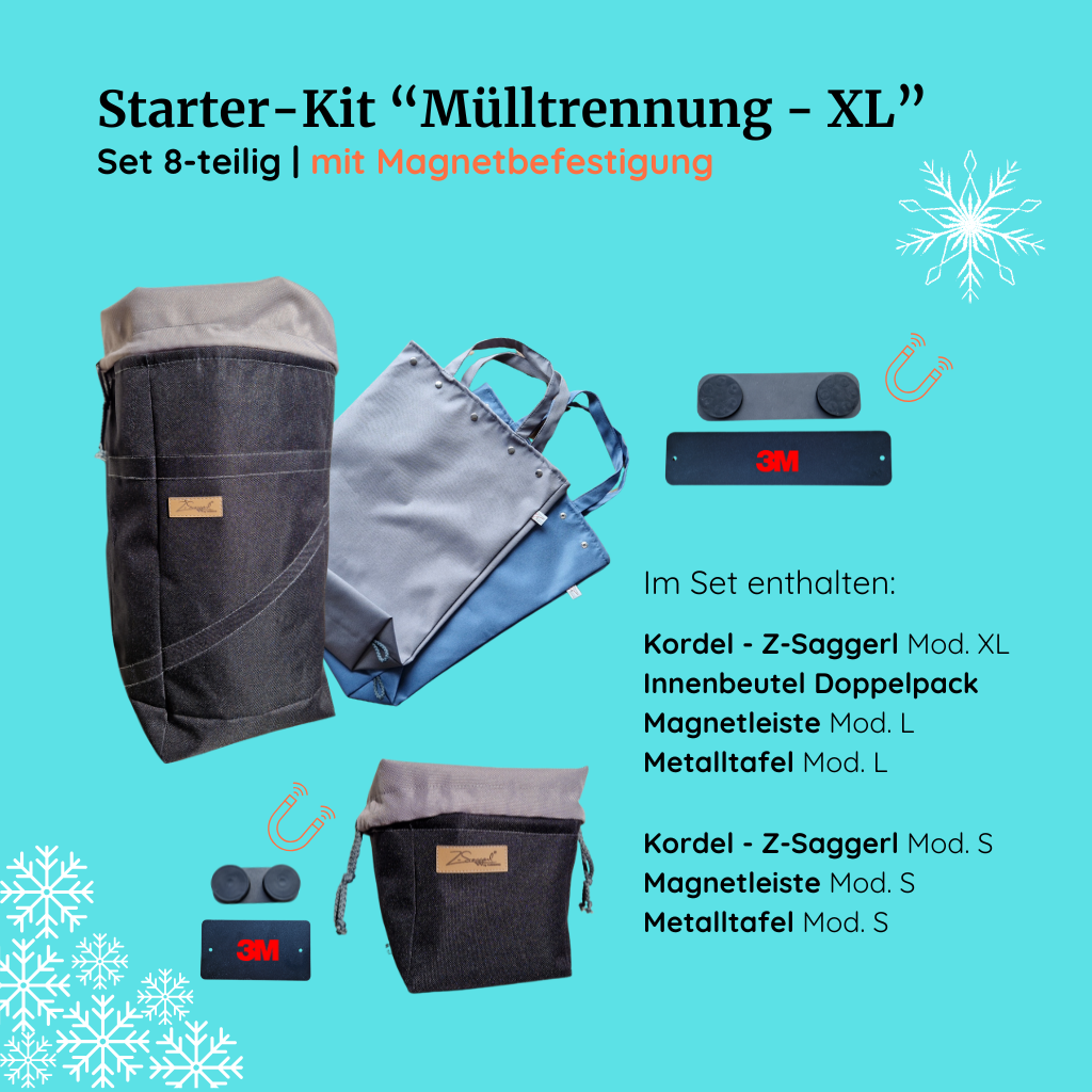 Dein Starter-Kit mit Magnetbefestigung (8-teilig)